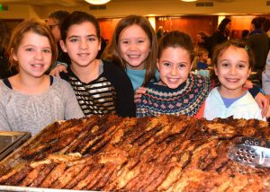 girls with lots of latkes