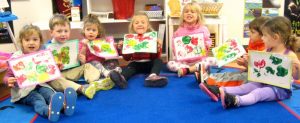 Early Learning Center - Kids with Paintings