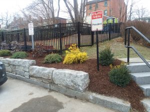 new retaining wall