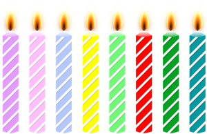 8 candles