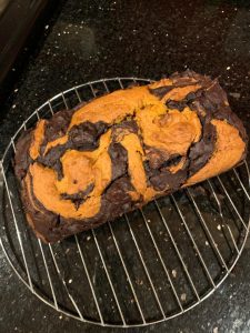 pumpkin marble bread BS