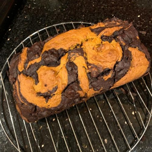 pumpkin marble bread BS