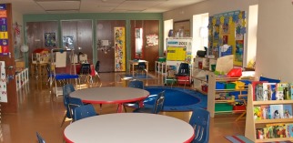 empty school classroom