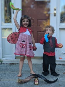 Figure 1 Kira & Cayden, Rosh HaShanah 2019